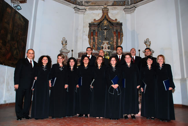 Il coro Monteverdi di Mistretta a Nicosia